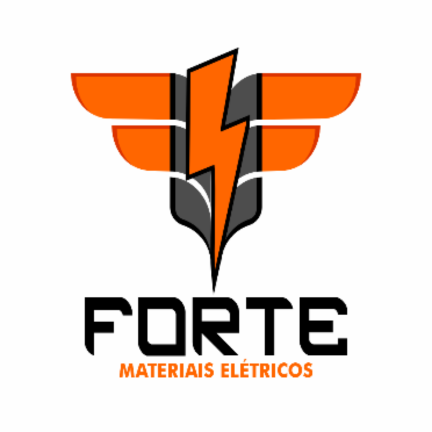 Logotipo Loja Forte Materiais Elétricos em Salvador